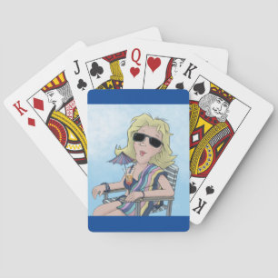 Uppspelningskort för Beach Babe Casinokort