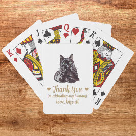 Uppspelningskort för Cat Wedding-favoriter Casinokort