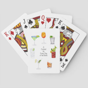 Uppspelningskort för Cocktail-kombion Casinokort