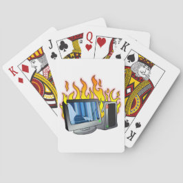 Uppspelningskort för datorbrand casinokort