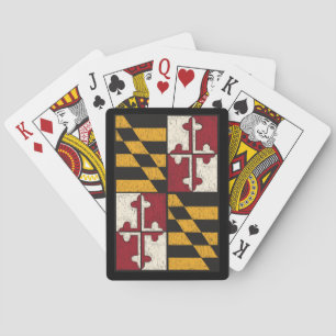 Uppspelningskort för den stressade Maryland Statli Casinokort