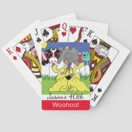 Uppspelningskort för djur i party casinokort