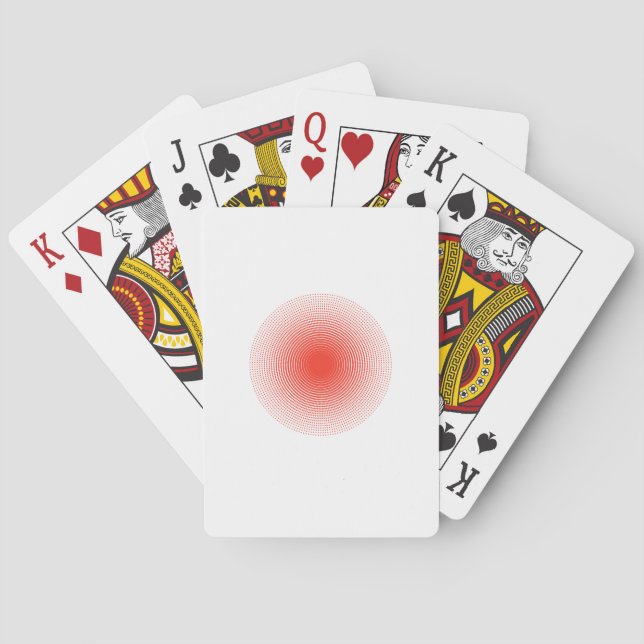 Uppspelningskort för elegant casinokort (Baksidan)