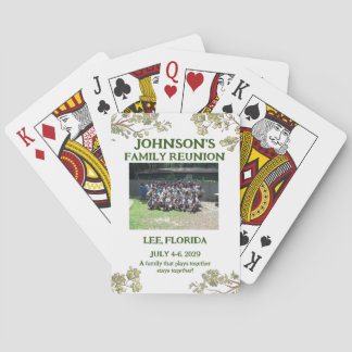 Uppspelningskort för Family Reunion Gift Casinokort