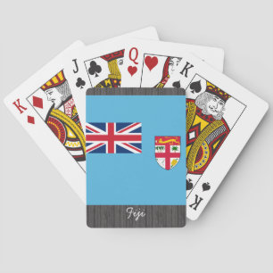 Uppspelningskort för Fiji Flagga Spel Kort