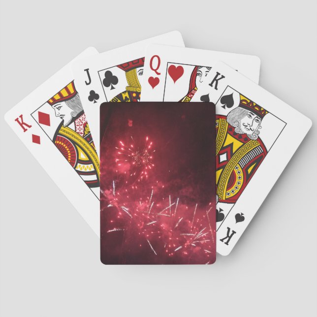 Uppspelningskort för Fireworks Spel Kort (Baksidan)