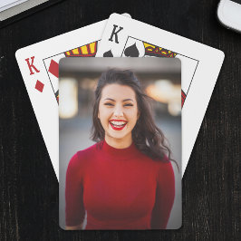 Uppspelningskort för fotomall casinokort