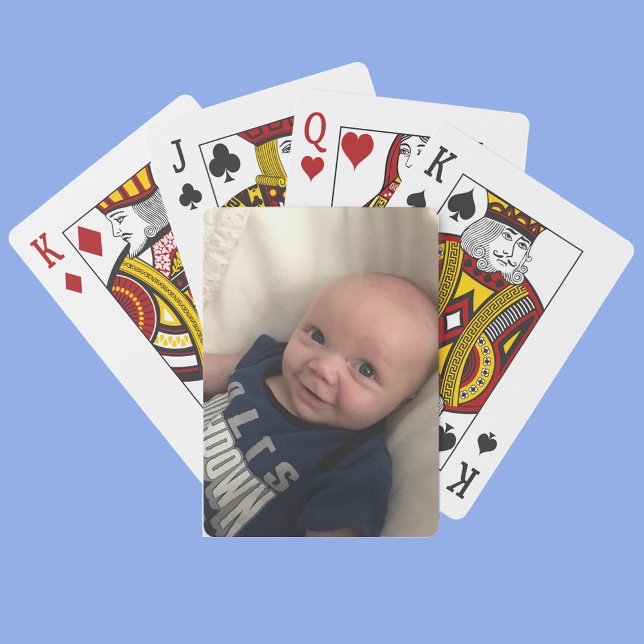 Uppspelningskort för fotomall - gåva morma casinokort (Skapare uppladdad)