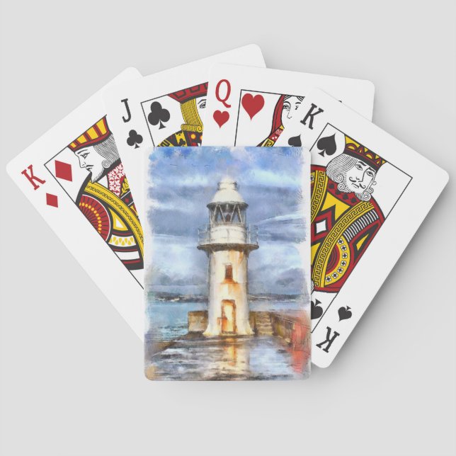 Uppspelningskort för fyr casinokort (Baksidan)