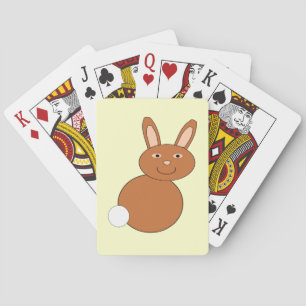 Uppspelningskort för Glad påsk Bunny Kortlek