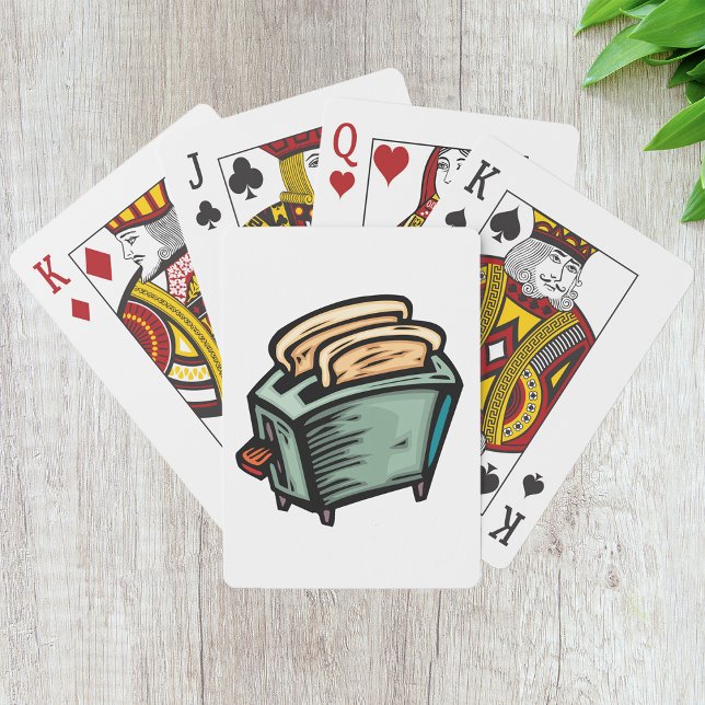 Uppspelningskort för grönt Toaster Casinokort (Skapare uppladdad)