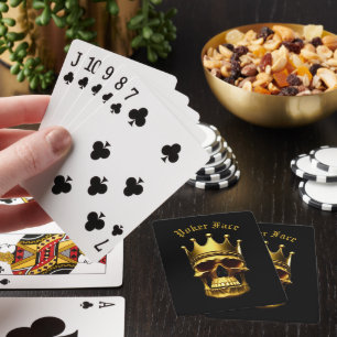 Uppspelningskort för Guld Skull Casinokort