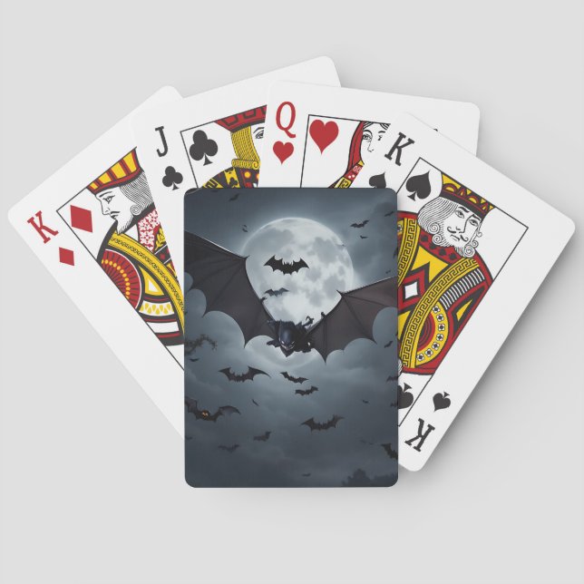 Uppspelningskort för Halloween fest Casinokort (Baksidan)