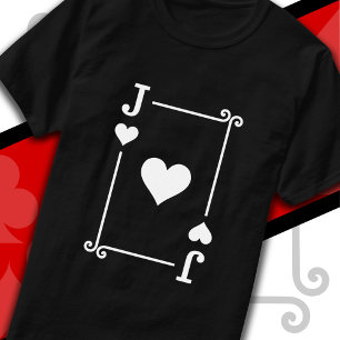 Uppspelningskort för Hearcard-Jack för Jack av kon T Shirt