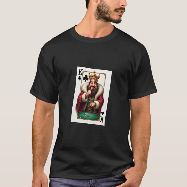Uppspelningskort för Henry VIII Poker Tournament S T Shirt (Framsida)