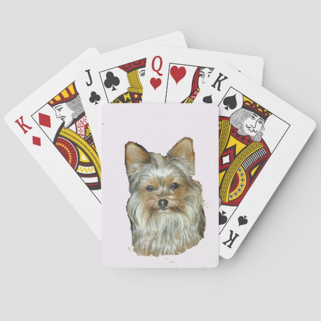 Uppspelningskort för hund 4B Spel Kort (Baksidan)