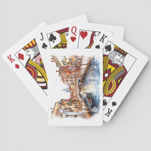 Uppspelningskort för italien casinokort (Baksidan)