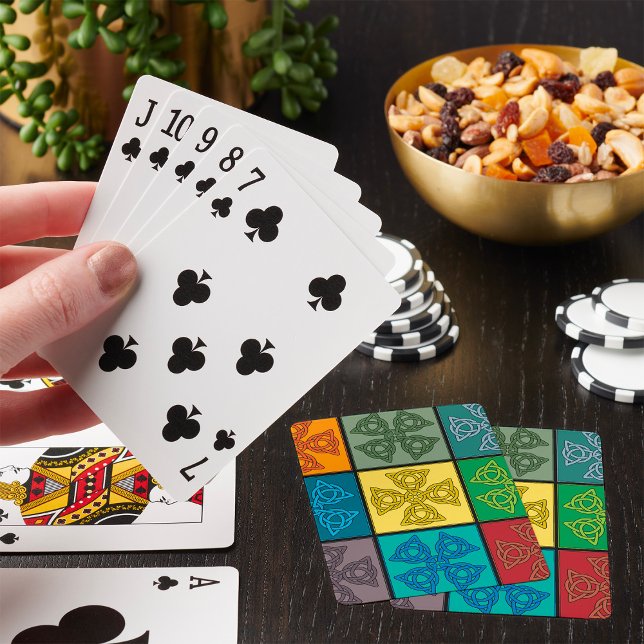 Uppspelningskort för keltiskt Kor Casinokort (Skapare uppladdad)