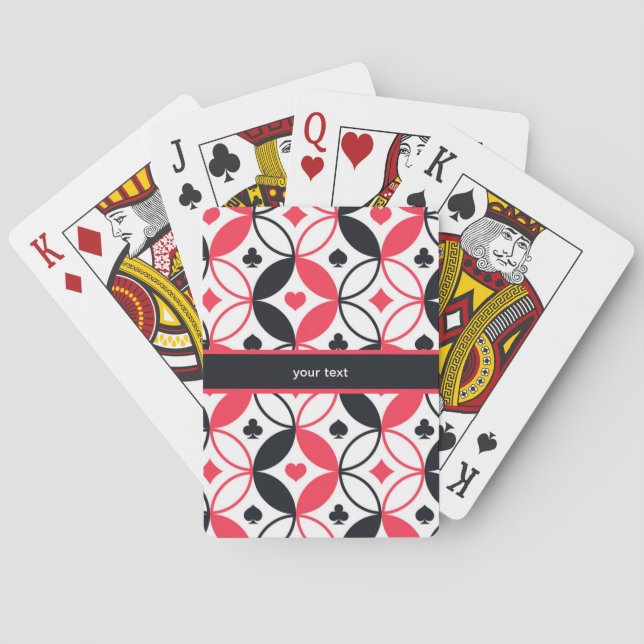 Uppspelningskort för kort Kostym Casinokort (Baksidan)