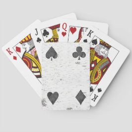 Uppspelningskort för Kostym-kupéer Casinokort