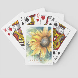 Uppspelningskort för kronärtskläder casinokort