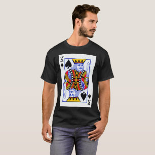 Uppspelningskort för Kung Tee Shirt