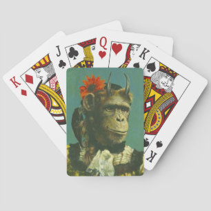 Uppspelningskort för Lucky Monkey Demon Spel Kort