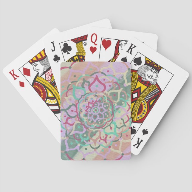 Uppspelningskort för Mandala Casinokort (Baksidan)