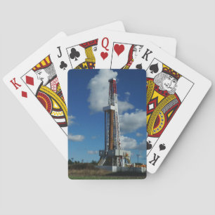 Uppspelningskort för oljeborrning spel kort