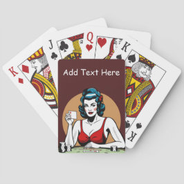 Uppspelningskort för personlig Poker Casinokort