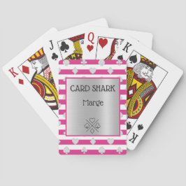 Uppspelningskort för Personligen "Card Shark" Casinokort