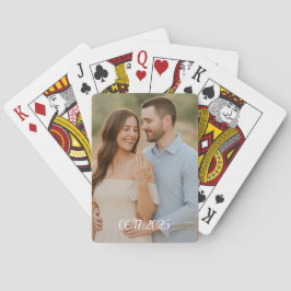 Uppspelningskort för personligens bröllop-favorite casinokort