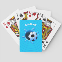 Uppspelningskort för personligens fotboll casinokort
