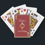 Uppspelningskort för Poker-kort Kassino-födelsedag Casinokort<br><div class="desc">Uppspelningskort för Poker-kort Kassino-födelsedagsspelare</div>