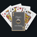 Uppspelningskort för Poker-kort Kassino-födelsedag Casinokort<br><div class="desc">Uppspelningskort för Poker-kort Kassino-födelsedagsspelare</div>