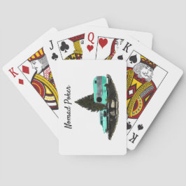 Uppspelningskort för Retro Camping Cariler Casinokort