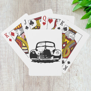 Uppspelningskort för Retrobil Casinokort