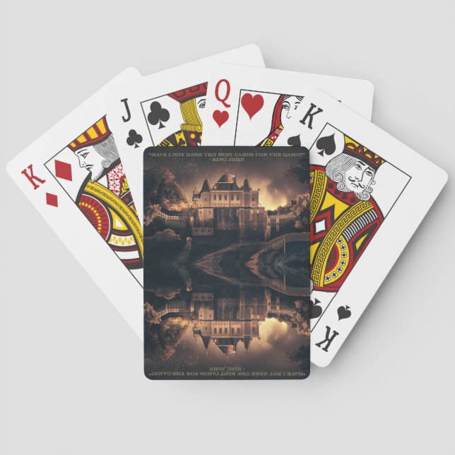 Uppspelningskort för "Royal Strategier" Casinokort (Baksidan)