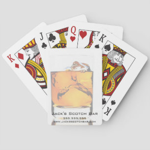 Uppspelningskort för Scotch Business Promotion Casinokort