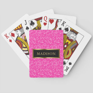 Uppspelningskort för Shock rosa Black Ram Casinokort