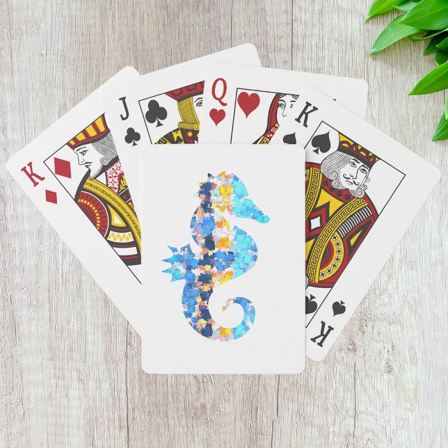 Uppspelningskort för sjöhäst casinokort (Skapare uppladdad)