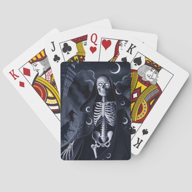 Uppspelningskort för Skeleton-guiden Casinokort (Baksidan)