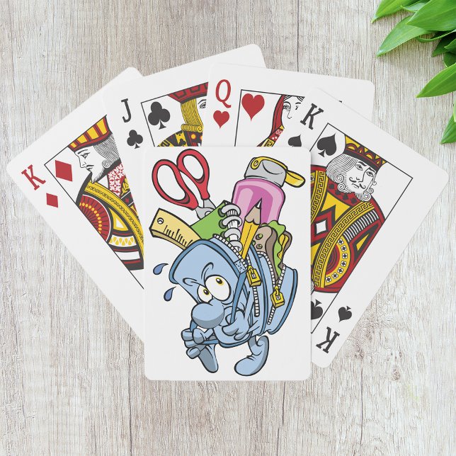 Uppspelningskort för skolleveranser casinokort (Skapare uppladdad)