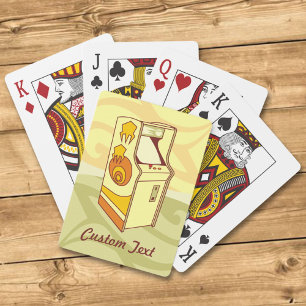 Uppspelningskort för spelkonsoler i båge casinokort