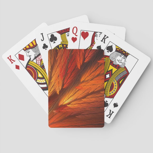 Uppspelningskort för standardindex, Abstrakt Fract Kortlek (Baksidan)