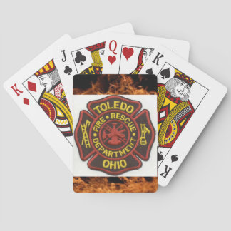 Uppspelningskort för Toledo Fire Department Spel Kort