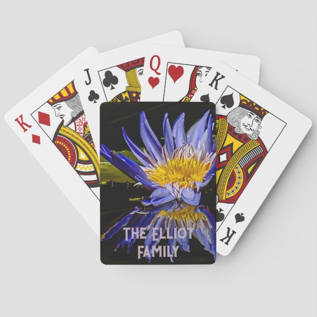Uppspelningskort för Tropik Orchid Casinokort (Baksidan)