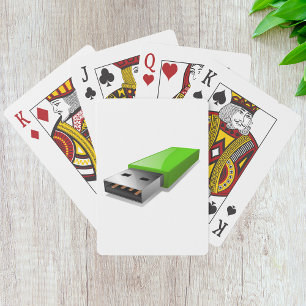 Uppspelningskort för USB Flash-enhet Casinokort
