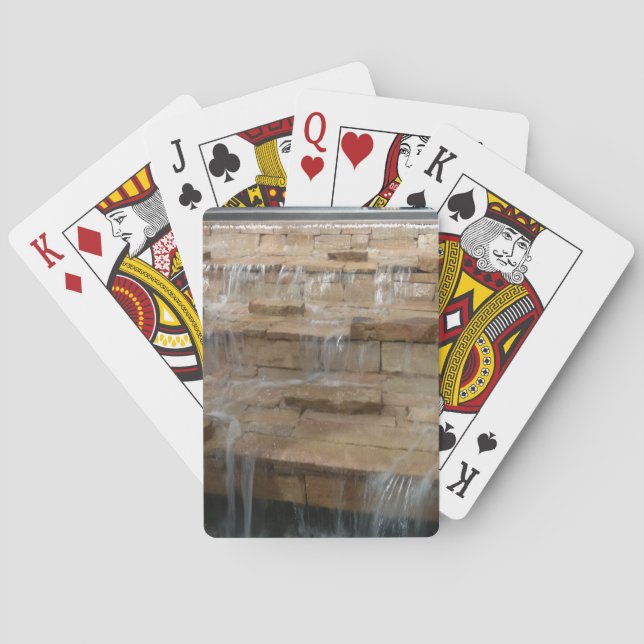 Uppspelningskort för vattenfall kortlek (Baksidan)
