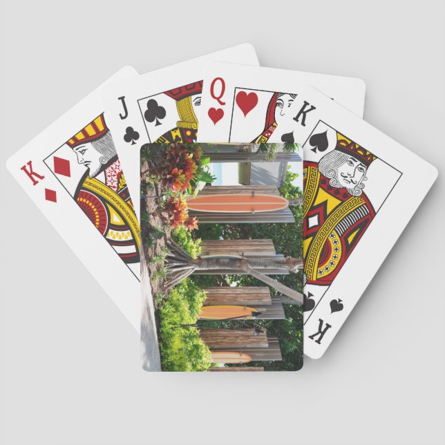 Uppspelningskort för ytskikt casinokort (Baksidan)